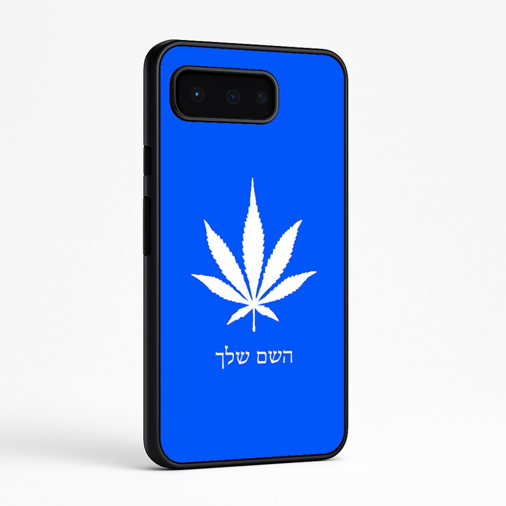 כיסוי בעיצוב אישי עם השם שלך לדגם - Google Pixel 9 Pro 5G בעיצוב עלה מריחואנה - גראס