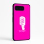 כיסוי בעיצוב אישי עם השם שלך לדגם - Google Pixel 9 Pro 5G בעיצוב מיקרופון