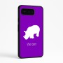 כיסוי בעיצוב אישי עם השם שלך לדגם - Google Pixel 9 Pro 5G בעיצוב קרנף