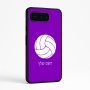 כיסוי בעיצוב אישי עם השם שלך לדגם - Google Pixel 9 Pro 5G בעיצוב כדור כדורעף