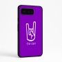 כיסוי בעיצוב אישי עם השם שלך לדגם - Google Pixel 9 Pro 5G בעיצוב יד סלע