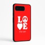 כיסוי בעיצוב אישי עם השם שלך לדגם - Google Pixel 9 Pro 5G בעיצוב אהבה
