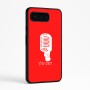 כיסוי בעיצוב אישי עם השם שלך לדגם - Google Pixel 9 Pro 5G בעיצוב מיקרופון