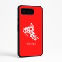 כיסוי בעיצוב אישי עם השם שלך לדגם - Google Pixel 9 Pro 5G בעיצוב אופנוע שלג