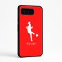 כיסוי בעיצוב אישי עם השם שלך לדגם - Google Pixel 9 Pro 5G בעיצוב שחקנית כדורגל - אישה
