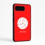 כיסוי בעיצוב אישי עם השם שלך לדגם - Google Pixel 9 Pro 5G בעיצוב כדור כדורעף