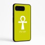 כיסוי בעיצוב אישי עם השם שלך לדגם - Google Pixel 9 Pro 5G בעיצוב אנק - מפתח החיים המצרי