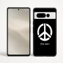כיסוי בעיצוב אישי עם השם שלך לדגם - Google Pixel 9 Pro 5G בעיצוב סמל השלום