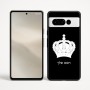 כיסוי בעיצוב אישי עם השם שלך לדגם - Google Pixel 9 Pro 5G בעיצוב כתר מלכותי