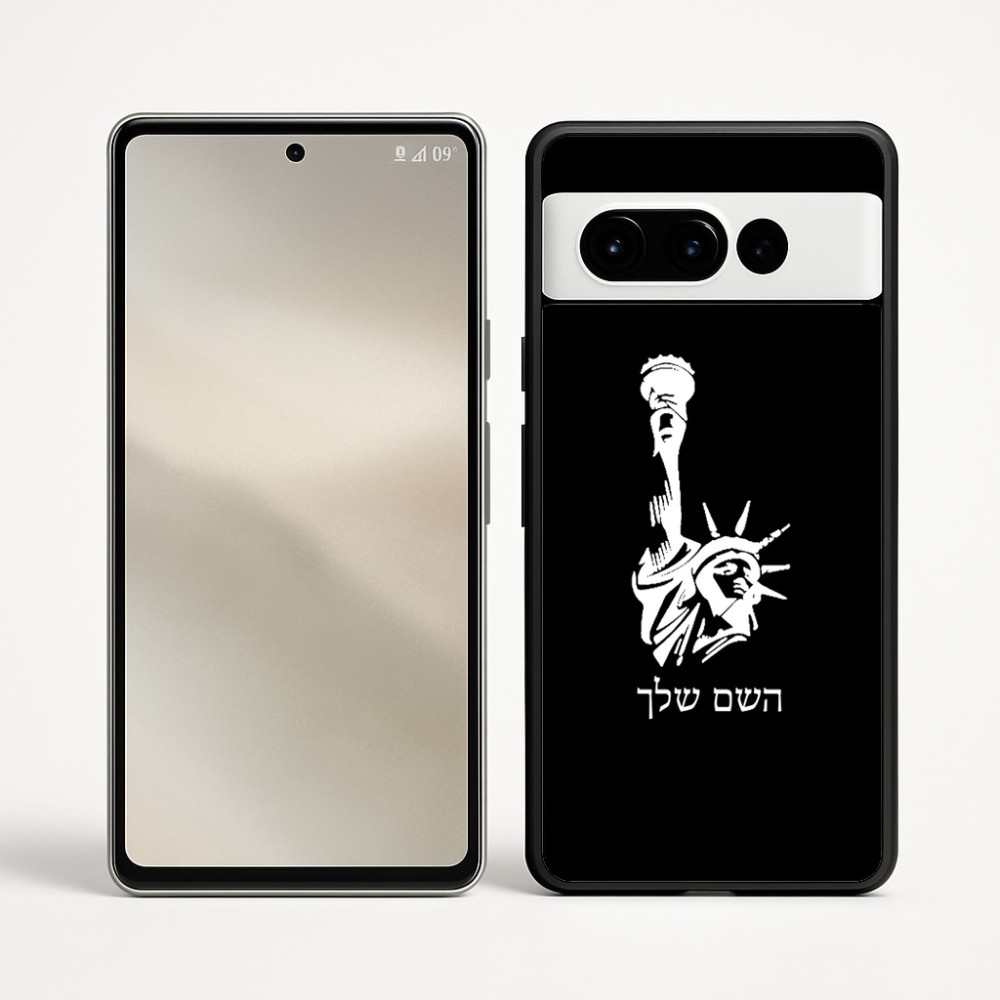 כיסוי בעיצוב אישי עם השם שלך לדגם - Google Pixel 9 Pro 5G בעיצוב פסל החירות