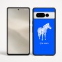 כיסוי בעיצוב אישי עם השם שלך לדגם - Google Pixel 9 Pro 5G בעיצוב זברה