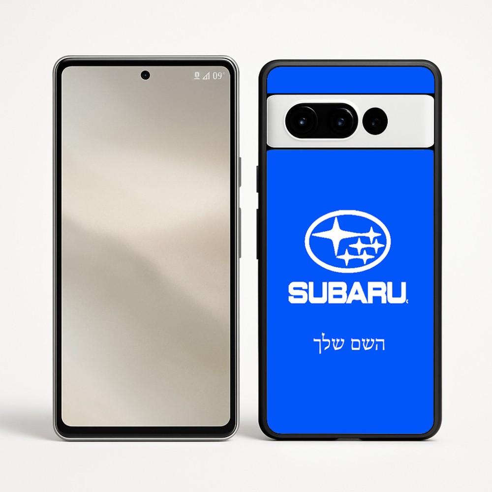 כיסוי בעיצוב אישי עם השם שלך לדגם - Google Pixel 9 Pro 5G בעיצוב סובארו