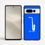 כיסוי בעיצוב אישי עם השם שלך לדגם - Google Pixel 9 Pro 5G בעיצוב סקסופון