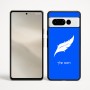 כיסוי בעיצוב אישי עם השם שלך לדגם - Google Pixel 9 Pro 5G בעיצוב נוצת נוצה