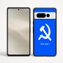 כיסוי בעיצוב אישי עם השם שלך לדגם - Google Pixel 9 Pro 5G בעיצוב פטיש ומגל