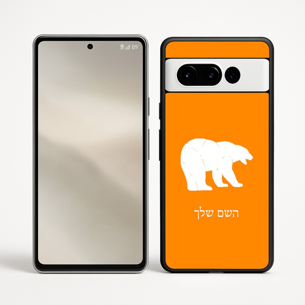 כיסוי בעיצוב אישי עם השם שלך לדגם - Google Pixel 9 Pro 5G בעיצוב דוב