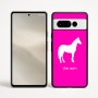 כיסוי בעיצוב אישי עם השם שלך לדגם - Google Pixel 9 Pro 5G בעיצוב סוס