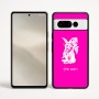 כיסוי בעיצוב אישי עם השם שלך לדגם - Google Pixel 9 Pro 5G בעיצוב ארנב מחזיק גזר