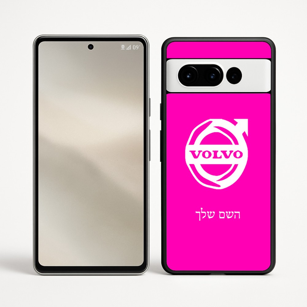 כיסוי בעיצוב אישי עם השם שלך לדגם - Google Pixel 9 Pro 5G בעיצוב וולוו