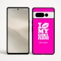 כיסוי בעיצוב אישי עם השם שלך לדגם - Google Pixel 9 Pro 5G בעיצוב לנשק את החברה שלי