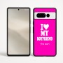 כיסוי בעיצוב אישי עם השם שלך לדגם - Google Pixel 9 Pro 5G בעיצוב אוהבת את החבר שלי