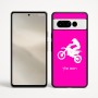 כיסוי בעיצוב אישי עם השם שלך לדגם - Google Pixel 9 Pro 5G בעיצוב מוטוקרוס