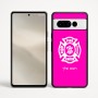 כיסוי בעיצוב אישי עם השם שלך לדגם - Google Pixel 9 Pro 5G בעיצוב כבאי - תגית