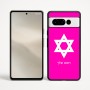 כיסוי בעיצוב אישי עם השם שלך לדגם - Google Pixel 9 Pro 5G בעיצוב מגן דוד - מגן דוד - ישראל