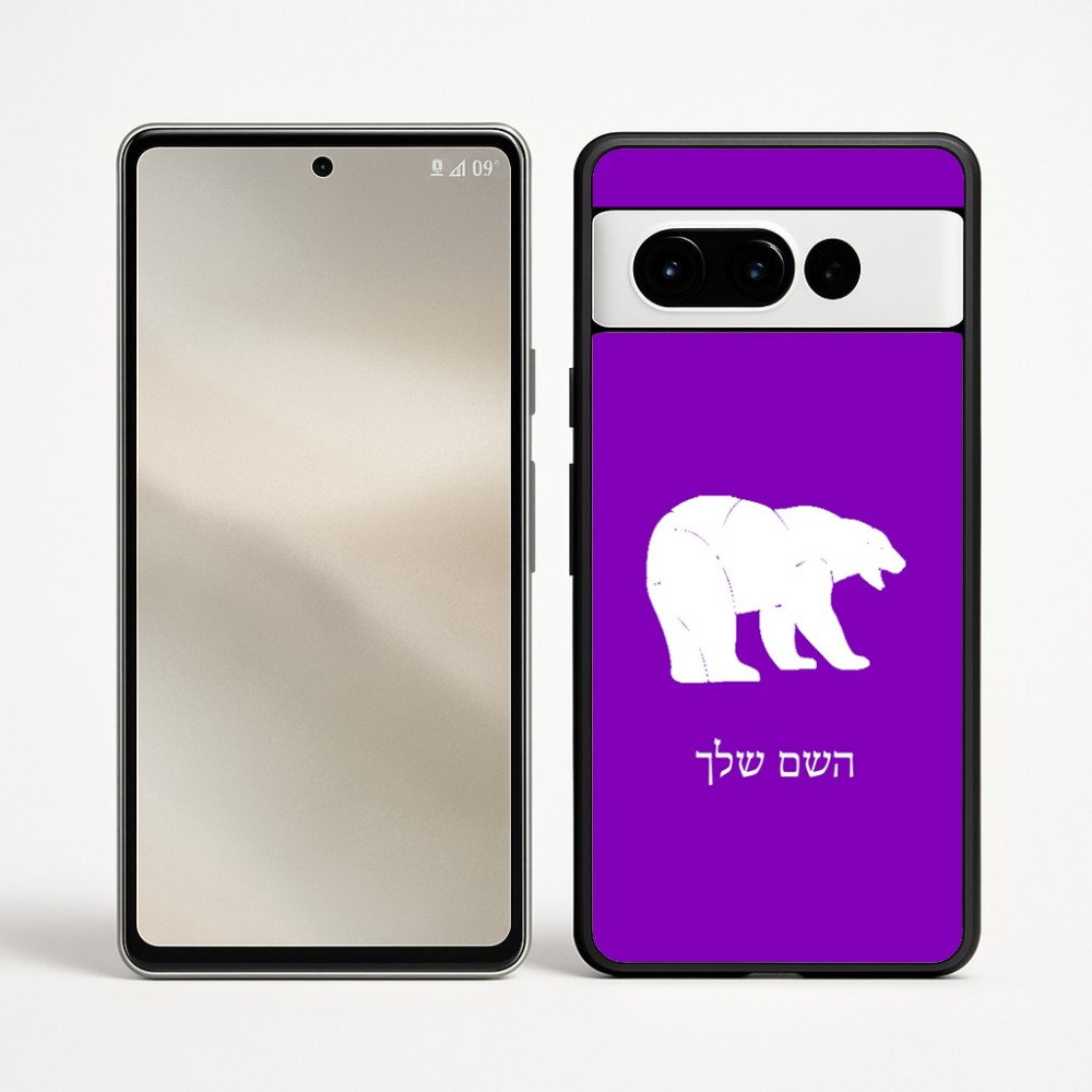 כיסוי בעיצוב אישי עם השם שלך לדגם - Google Pixel 9 Pro 5G בעיצוב דוב