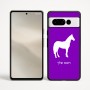 כיסוי בעיצוב אישי עם השם שלך לדגם - Google Pixel 9 Pro 5G בעיצוב סוס