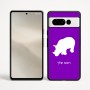 כיסוי בעיצוב אישי עם השם שלך לדגם - Google Pixel 9 Pro 5G בעיצוב קרנף