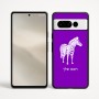 כיסוי בעיצוב אישי עם השם שלך לדגם - Google Pixel 9 Pro 5G בעיצוב זברה