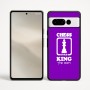 כיסוי בעיצוב אישי עם השם שלך לדגם - Google Pixel 9 Pro 5G בעיצוב שחמט