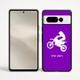 כיסוי בעיצוב אישי עם השם שלך לדגם - Google Pixel 9 Pro 5G בעיצוב מוטוקרוס