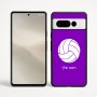 כיסוי בעיצוב אישי עם השם שלך לדגם - Google Pixel 9 Pro 5G בעיצוב כדור כדורעף