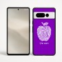 כיסוי בעיצוב אישי עם השם שלך לדגם - Google Pixel 9 Pro 5G בעיצוב הדפס תפוח