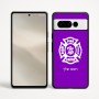 כיסוי בעיצוב אישי עם השם שלך לדגם - Google Pixel 9 Pro 5G בעיצוב כבאי - תגית