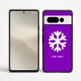כיסוי בעיצוב אישי עם השם שלך לדגם - Google Pixel 9 Pro 5G בעיצוב שלג