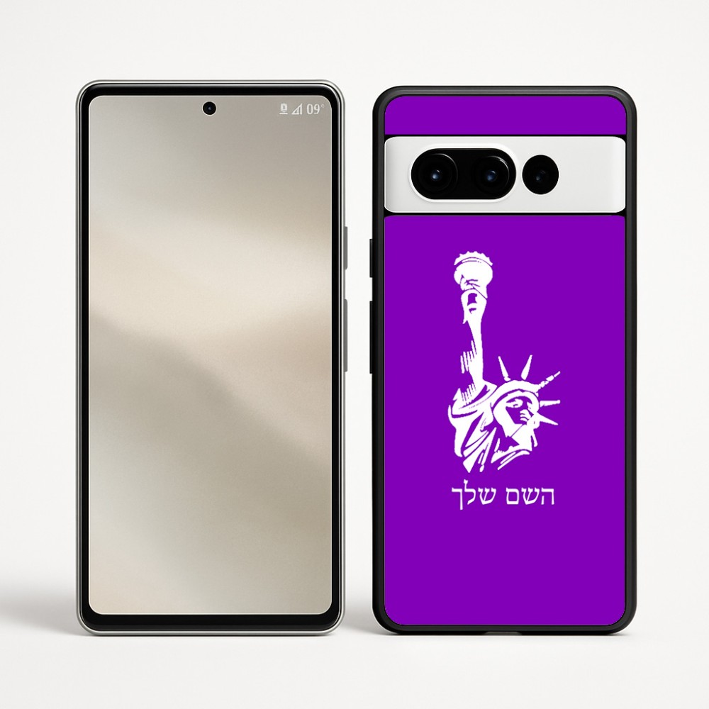 כיסוי בעיצוב אישי עם השם שלך לדגם - Google Pixel 9 Pro 5G בעיצוב פסל החירות