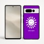 כיסוי בעיצוב אישי עם השם שלך לדגם - Google Pixel 9 Pro 5G בעיצוב שמש