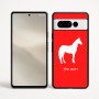 כיסוי בעיצוב אישי עם השם שלך לדגם - Google Pixel 9 Pro 5G בעיצוב סוס