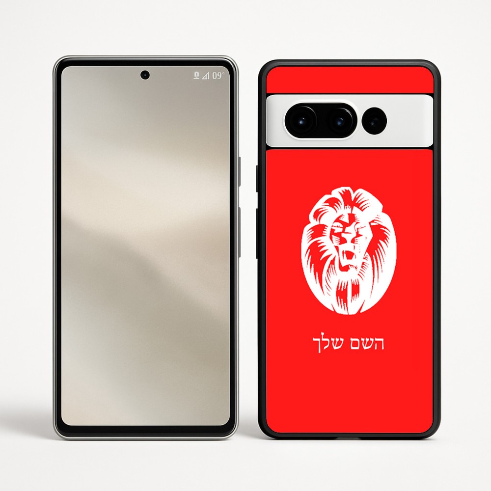 כיסוי בעיצוב אישי עם השם שלך לדגם - Google Pixel 9 Pro 5G בעיצוב פני אריה