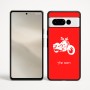 כיסוי בעיצוב אישי עם השם שלך לדגם - Google Pixel 9 Pro 5G בעיצוב הארלי-דיווידסון