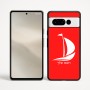 כיסוי בעיצוב אישי עם השם שלך לדגם - Google Pixel 9 Pro 5G בעיצוב סירה