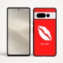 כיסוי בעיצוב אישי עם השם שלך לדגם - Google Pixel 9 Pro 5G בעיצוב שפתיים - נשיקה