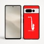 כיסוי בעיצוב אישי עם השם שלך לדגם - Google Pixel 9 Pro 5G בעיצוב סקסופון