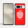 כיסוי בעיצוב אישי עם השם שלך לדגם - Google Pixel 9 Pro 5G בעיצוב הדפס תפוח
