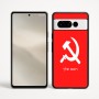 כיסוי בעיצוב אישי עם השם שלך לדגם - Google Pixel 9 Pro 5G בעיצוב פטיש ומגל