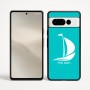 כיסוי בעיצוב אישי עם השם שלך לדגם - Google Pixel 9 Pro 5G בעיצוב סירה