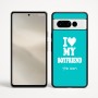 כיסוי בעיצוב אישי עם השם שלך לדגם - Google Pixel 9 Pro 5G בעיצוב אוהבת את החבר שלי